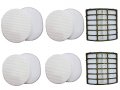 Casa Vacuums 4 2 Shark Navigator Professional Compatible Filters Fits Nv60 Nv66 Nv70 Nv80 Nv90 Nv95 U20 Replaces Part Xff80 