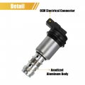 Uxcell 2pcs Left Right Variable Valve Timing Solenoid Vvt For Bmw 550i 750i 2006-2013 Engine Camshaft Oil Control No