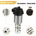 Uxcell 2pcs Left Right Variable Valve Timing Solenoid Vvt For Bmw 550i 750i 2006-2013 Engine Camshaft Oil Control No