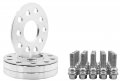 4 Pc 5x130 Mm Hub Centric Wheel Spacers  15 Thick 71 5 H B Zinc R14 Bolts For Porsche 911 924 928 Boxter Cayman Panamera 