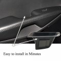 Vesul 4pcs Door Side Storage Box Compatible With Kia Sorento 2016 2017 2018 2019 2020 Armrest Phone Container Organizer Handle