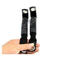 Razer Auto Black Windshield Pillar Rear Side Grab Handle Pair For 07-17 Jeep Jk Wrangler Rubicon 