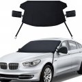 Ultimate Windshield Snow And Ice Cover For Cars All Weather Protection Uv Resistant Windproof Sunshade With Side Mirror Covers 