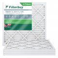 Filterbuy 12x12x1 Air Filter Merv 13 Optimal Defense 4-pack Pleated Hvac Ac Furnace Filters Replacement Actual Size 11 69 X 0 