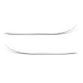 Rear Bumper Trim Pair For Benz E350 E550 Base Convertible 2-door 2011-2013 Fit Coupe 2010-2013 2078852121 2078852221 Silver 