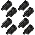 Ignition Coil Coils Pack Fits For Isuzu Npr-hd 6 0l 2003-2007 Npr Hummer H2 Gmc Yukon Xl 2500 2000-2006 D585 C1251 19005218 