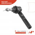 A-premium Set Of 6 Front Sway Bar Link Inner Outer Tie Rod End Compatible With Chevrolet Malibu 2004 2005 2006 2007 2008 2009