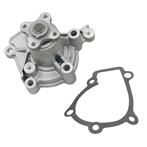 131-2273 Water Pump For Hyundai Elantra 1999 To 2012 Metal Construction With Heavy Duty Bearings And Gaskets Included