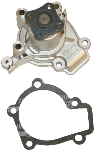 131-2273 Water Pump For Hyundai Elantra 1999 To 2012 Metal Construction With Heavy Duty Bearings And Gaskets Included
