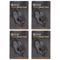 Niche Brake Pad Set For Suzuki Sv650s Katana 600 750 Kawasaki Ninja 650r Z750s Front Semi-metallic 4 Pack