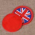 3pcs Red Union Jack Anti-slip Cup Mat For Mini Cooper R55 R56 R57 R58 R59