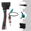 Stereo Wiring Harness W Antenna Adapter Replacement-without Cutting Fit For Volkswagen Rabbit 2006-2009