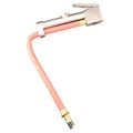 Milton S-504 Analog Tire Inflator With Pressure Gauge 15 Hose Straight Head Air Chuck 10-160 Psi 