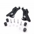Httmt Mt503-002 503-dhc X2-4-point Docking Hardware Kit W Cover Compatible With H-d Touring 09-13 Flhr Gloss Black