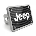 Ipick Image Made For Jeep Uv Graphic Carbon Fiber Texture 3 8 Thick Solid Billet Aluminum 2 Inch Tow Hitch Cover