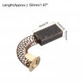Uxcell 4 Pack Yd6-11-19 Carbon Brushes 19x11x6mm Power Tool For Electric Hammer Drill Motor