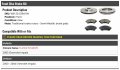Marketplace Auto Parts Front Semi Metallic Disc Brake Pad And Rotor Kit Compatible With 2000-2005 Chevy Impala