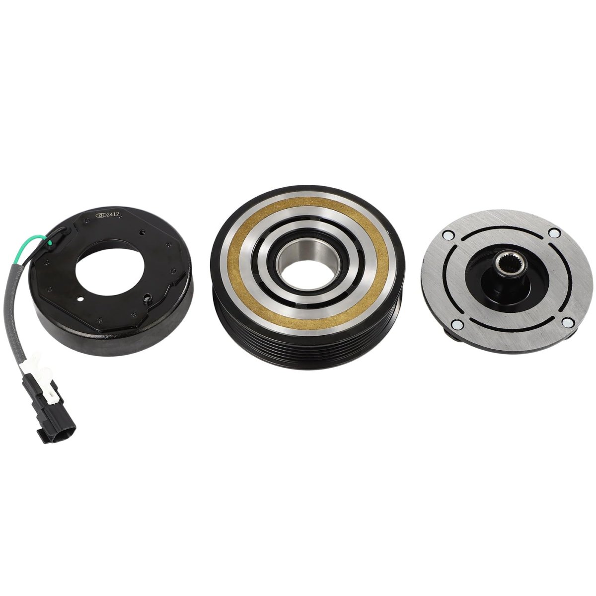 Ac Compressor Clutch For 2014 To 28 Ford Fusion 1 5l And 2013 1 6l Replacement Parts 198357 Dg9z19703b Dg9z19703m