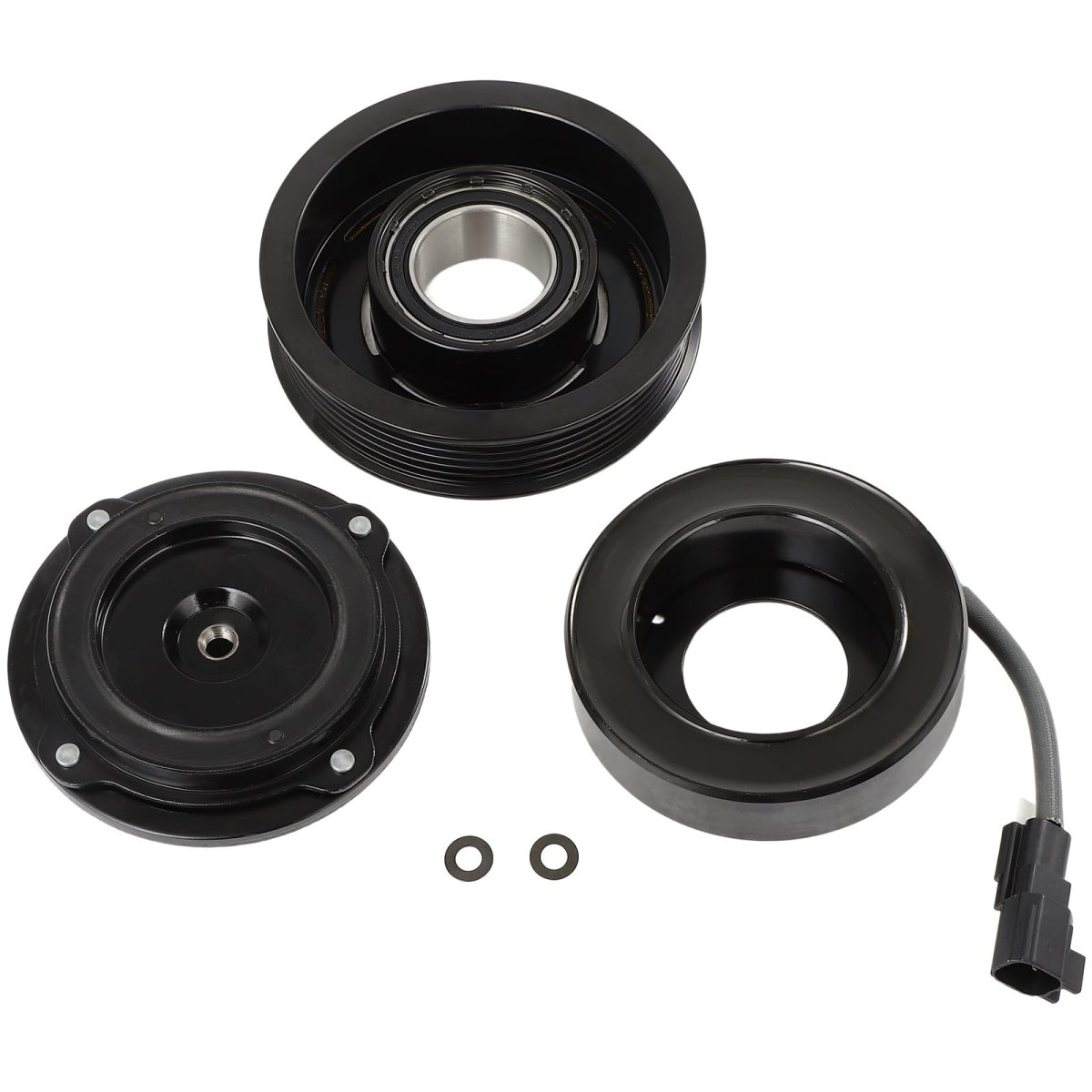 Ac Compressor Clutch For 2014 To 28 Ford Fusion 1 5l And 2013 1 6l Replacement Parts 198357 Dg9z19703b Dg9z19703m