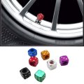 28pcs 7 Color Metal Dice Wheel Tire Valve Cap Car Bike Stem Caps Universal