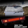 Rear Third 3rd Led Brake Light For 2000-2006 Chevy Suburban 1500 2500 Tahoe Gmc Yukon Xl 15170955 Red Lens Chrome Housing