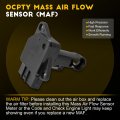 Ocpty Mass Airflow Sensor 2220430010 222040l010 222040n010 Compatible For 1999-2003 Lexus Es300 2004-2006 Es330 2001-2006 Gs300