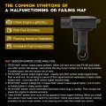 Ocpty Mass Airflow Sensor 2220430010 222040l010 222040n010 Compatible For 1999-2003 Lexus Es300 2004-2006 Es330 2001-2006 Gs300