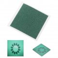 2023 Dark Green Magnetic Field Viewer Viewing Film Card Magnet Detector