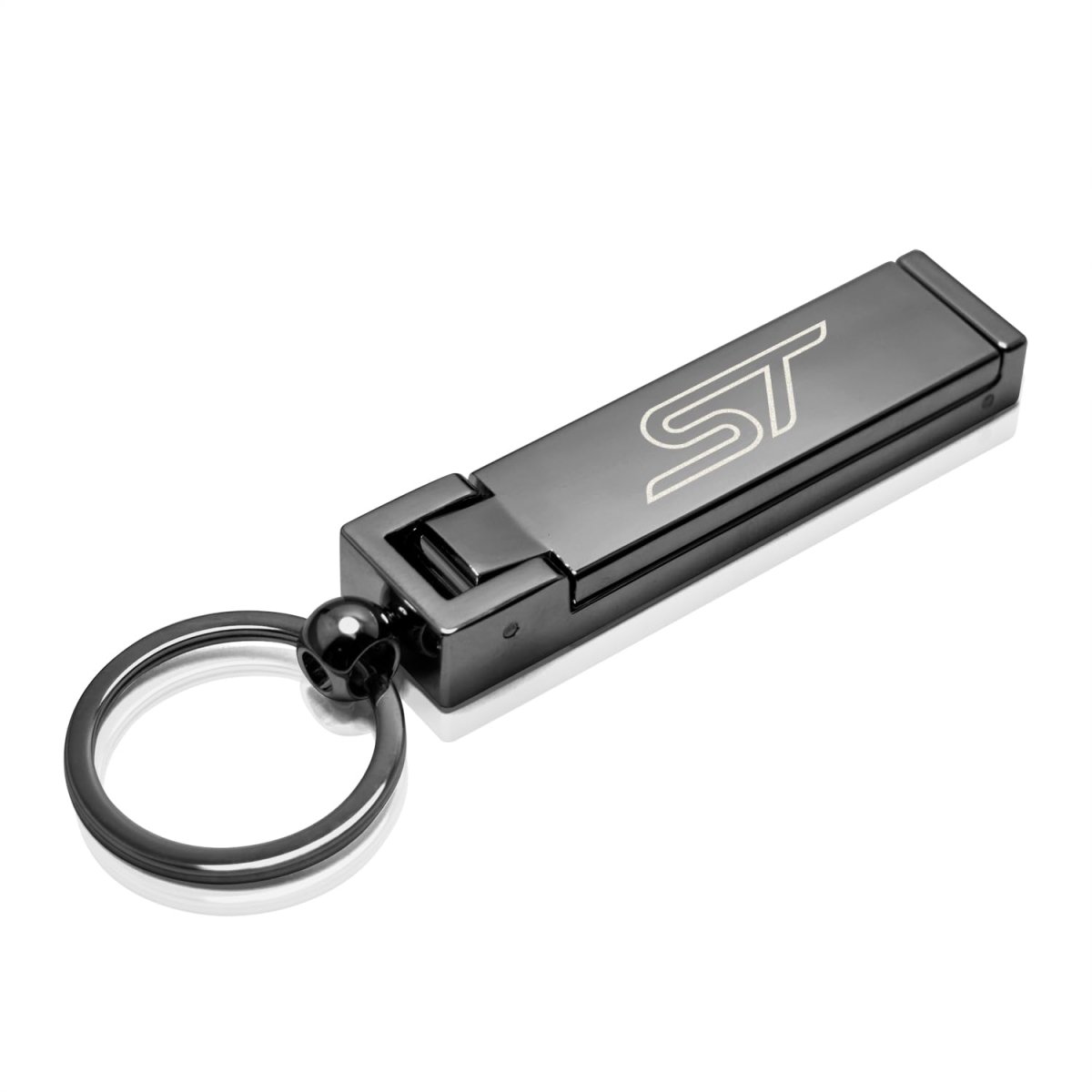 Ford St Multifunction Cell Phone Stand Purse Bag Hook Table Hanger Foldable Gunmetal Gray Key Chain