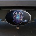 Blue Beetle Scarab Oval Tow Hitch Cover Trailer Plug Insert 2