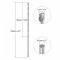 6542 High Speed Steel Straight Shank Twist Extra Long Drill Bit Uncoated 4 2mm Diameter 160mm Length