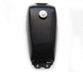 The Manta Cafe Racer Gas Tank Black Motorcycle Fuel 3 2 Gallon 12l