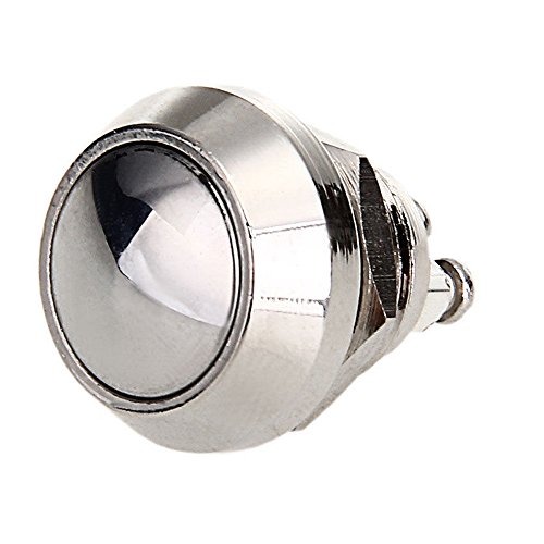 12mm Anti Vandal Momentary Metal Push Button Toggle Switch Waterproof Ip65 Stainless Steel 12v 3a Normally Open Pack Of 10