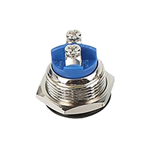 12mm Anti Vandal Momentary Metal Push Button Toggle Switch Waterproof Ip65 Stainless Steel 12v 3a Normally Open Pack Of 10