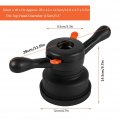 Vgeby Quick Release Speedy Wing Nut Wheel Balancer Tyre Changer Tool 40mm 4mm Cone Atlas Wb-49 Hub Tire Machine Parts