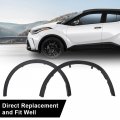 Front Fender Molding Wheel Housing Trim Driver And Passenger Side For Toyota Chr 2018 2019 2020 2021 2022