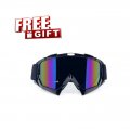 Woljay Motocross Off Road Street Dirt Bike Full Face Motorcycle Helmet Mx Mtv Black M
