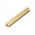 Uxcell M6x50mm Female-female Hex Brass Pcb Motherboard Spacer Standoff For Fpv Drone Quadcopter Computer Circuit Board 5pcs