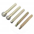 Tungsten Carbide Tile Cutter Replacement Wheel Kit 5 Pieces Cutting Diameters 22mm 18mm 10mm 8mm 6mm Bar Lengths 76mm And 80mm 