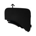 Rear Hitch Cover For Toyota Corolla Cross 2022 2023 2024 Textured Black Plastic Replacement To1129107 And 521620a060 