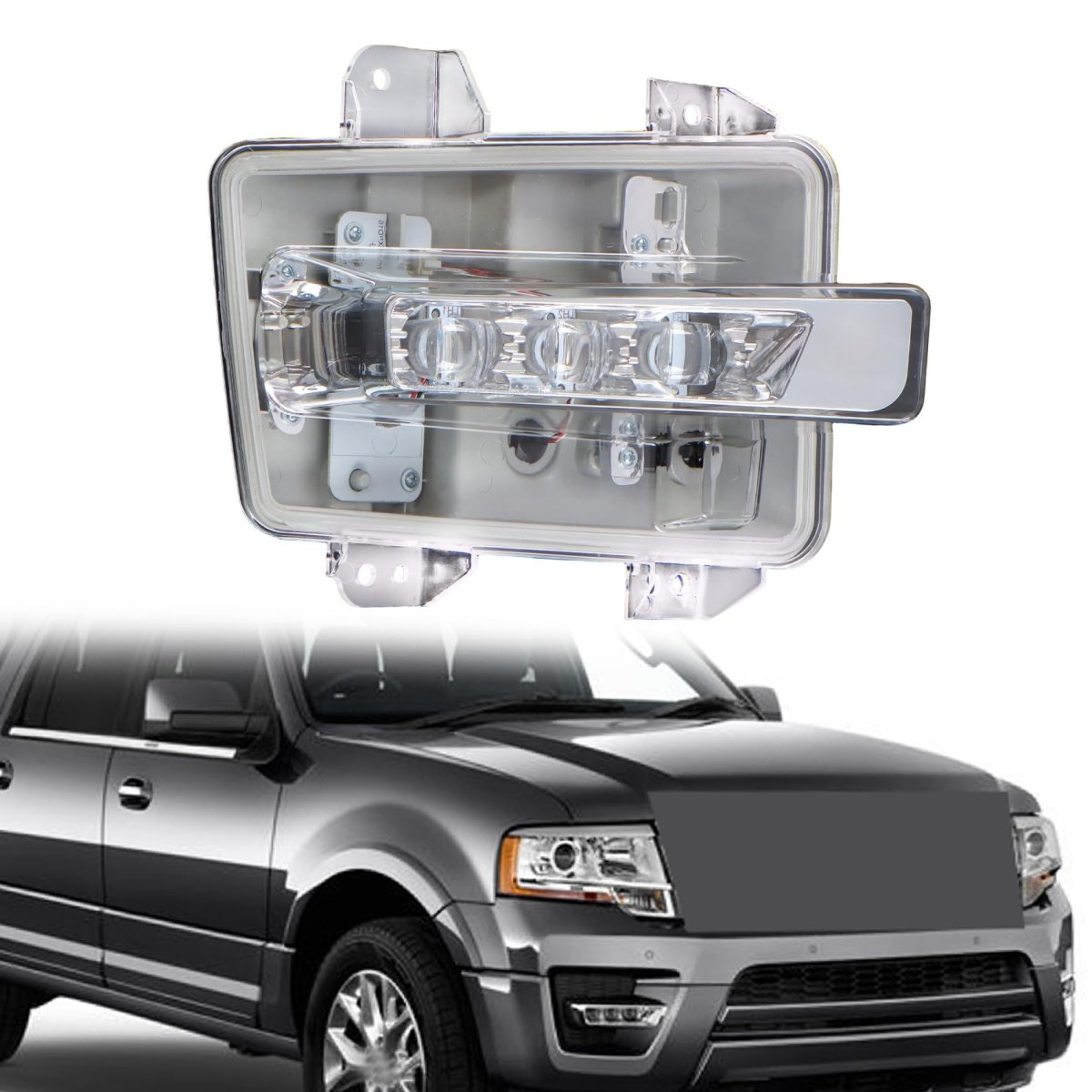 Right Passenger Side Fog Lights Replacement For Expedition 2015-2017 Fl1z15200a
