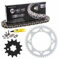 Niche Drive Sprocket Chain Combo For Kawasaki Kx65 Front 13 Rear 46 Tooth 420v O-ring 108 Links