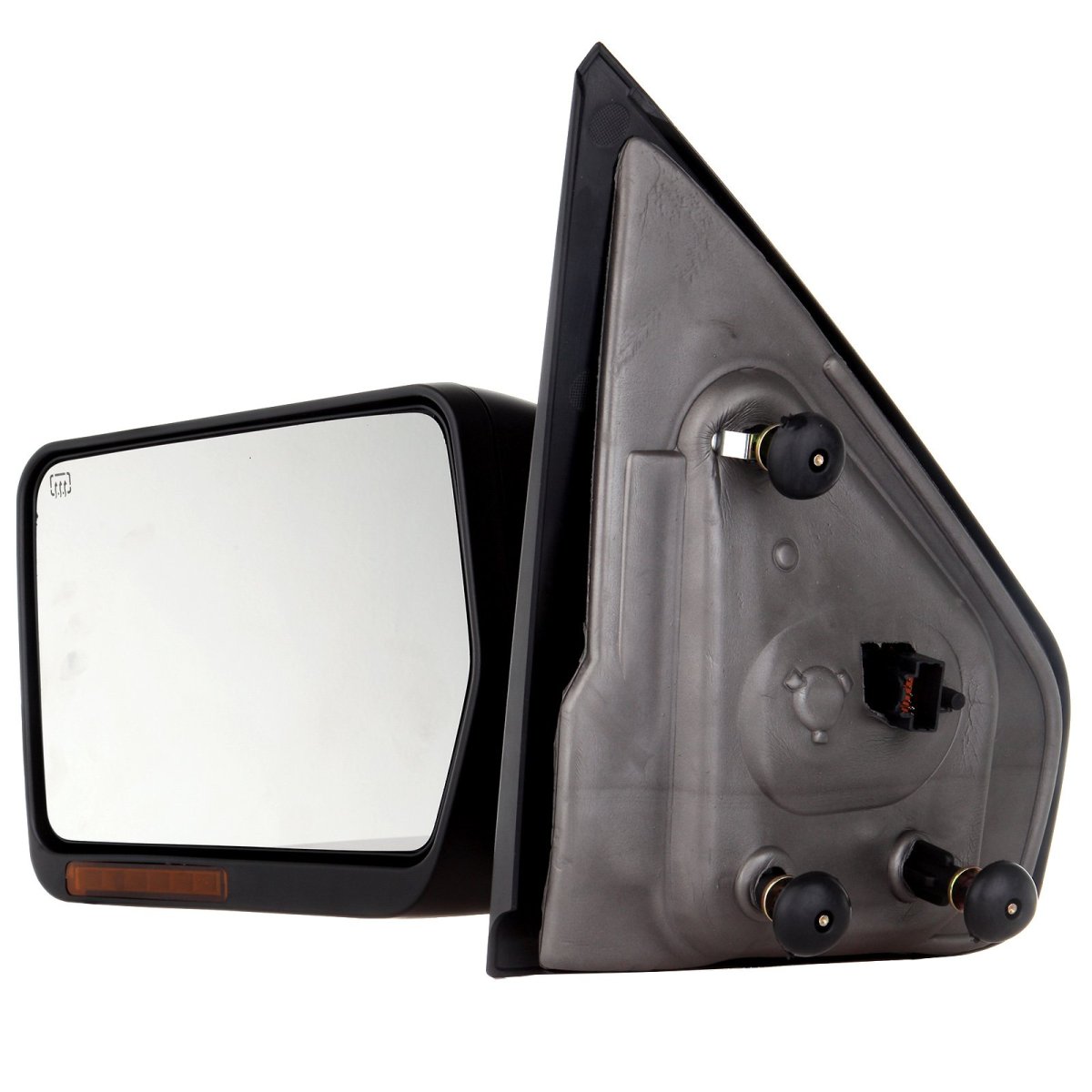 Tow Mirror Driver S Side Suitable For 2004 2005 2006d For F150 Pickup Truck With Power Adjusted Heated Turn Signal Light Black