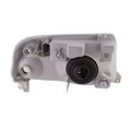 Headlightsdepot Chrome Housing Headlight For Suzuki Grand Vitara Xl-7 Includes Left Driver Side Headlamp 