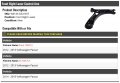 Front Right Passenger Side Lower Control Arm Compatible With 2012-2018 Volkswagen Passat From 10 1 2012