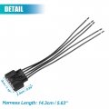 Uxcell Mass Air Flow Connector Pigtail Harness No 37980rnaa01 For Honda Accord 2003-2012 5pin