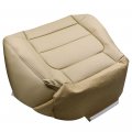 Secosautoparts Compatible With 2001 2002 2003 Ford F 150 Lariat Super Crew Passenger Leather Seat Cover Tan