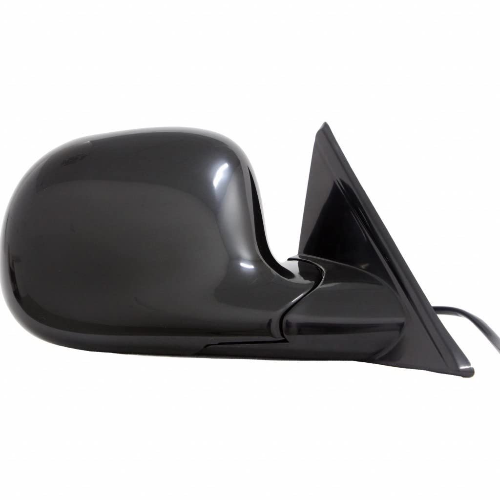 Door Mirror For 1998 Gmc Sonoma Jimmy Black Plastic Housing Electric Adjustment Front Position 15151118 Alx Pau Rb 955 063