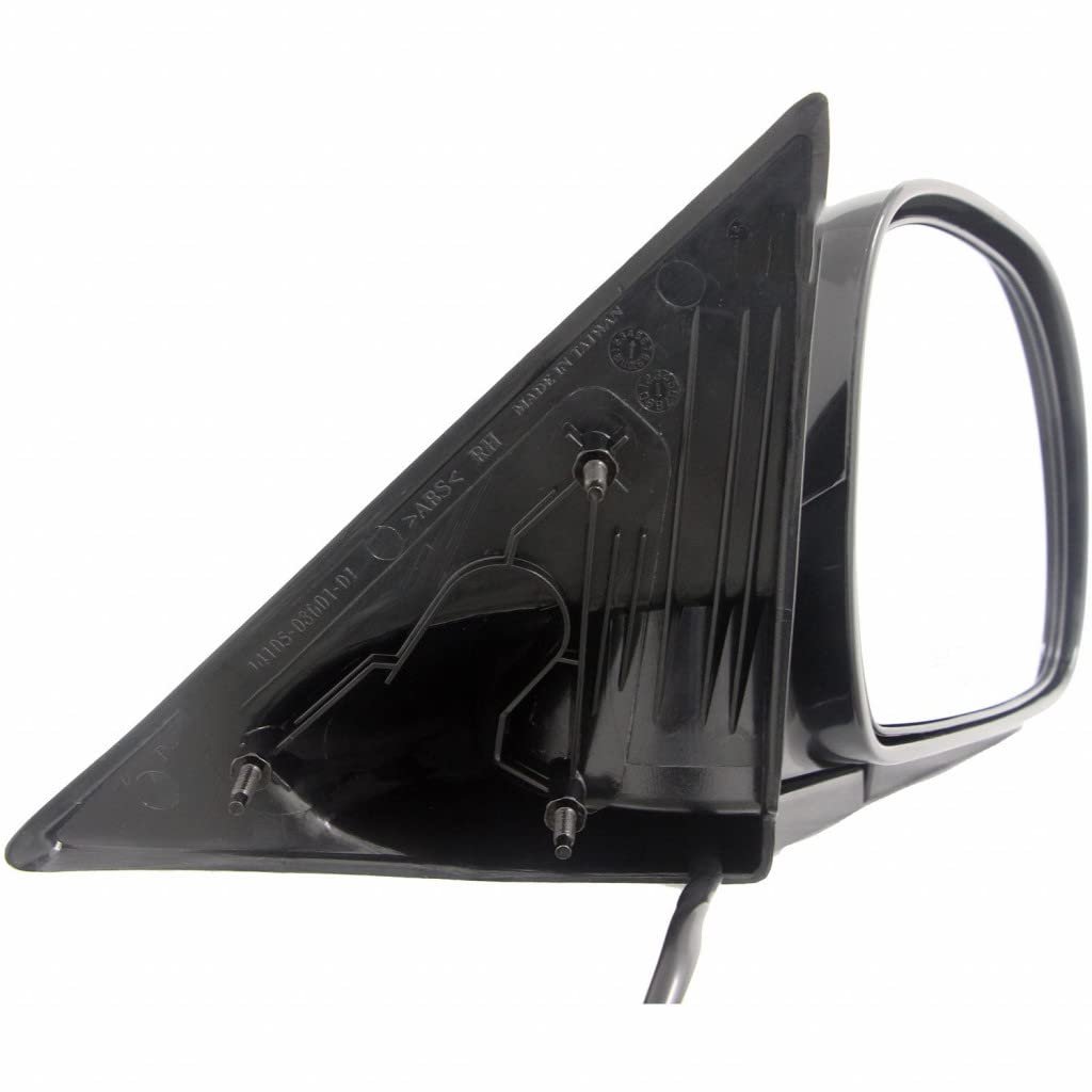 Door Mirror For 1998 Gmc Sonoma Jimmy Black Plastic Housing Electric Adjustment Front Position 15151118 Alx Pau Rb 955 063