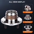 Ocpty New Wheel Hub Bearings Rear 4 Lugs Replacement Fit For Ford Focus 00 01 02 03 04 05 06-09 Compatible With Oe 521002 Pack